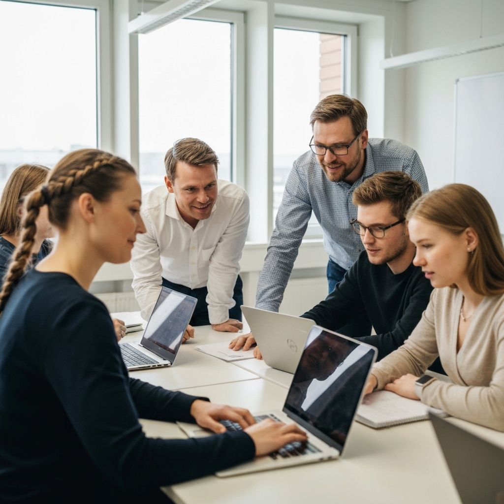 Opettajat ja opiskelijat yhteistyössä